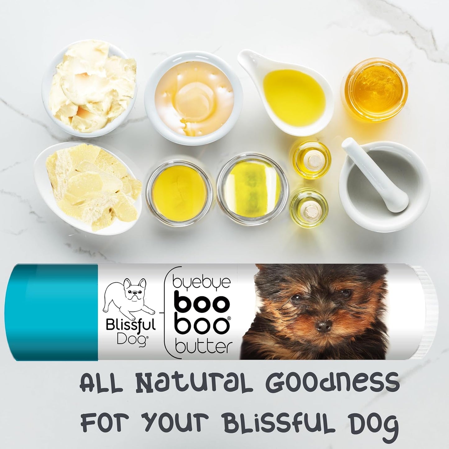 The Blissful Dog .15 oz Tube Yorkshire Terrier Booboo Butter