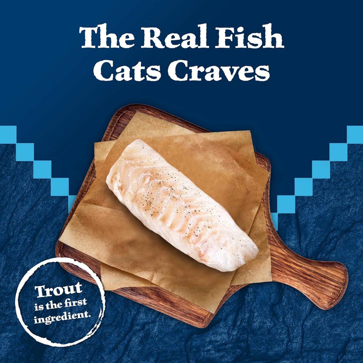 Blue Buffalo Wilderness Rocky Mountain Recipe Natural High Protein Wet Food for Adult Cats, Trout in Tasty Gravy, 5.5-oz cans, Pack of 24