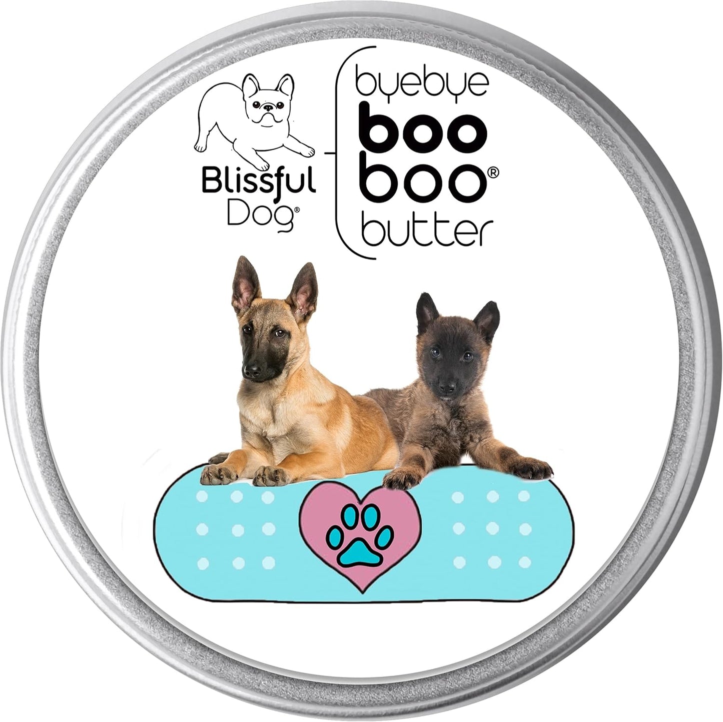 The Blissful Dog 2 oz TIN Belgian Malinois Booboo Butter