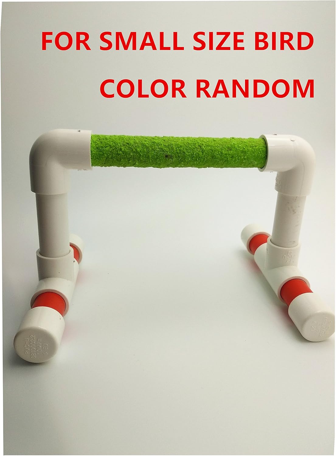 Small Bird Parrot Stand Perch Table Top Stand Playground Grind Perch Swing Training Playstand Exercise Chew Toys for Budgies Parakeet Cockatiel Conure Finch (Stainless Steel Tray, M)