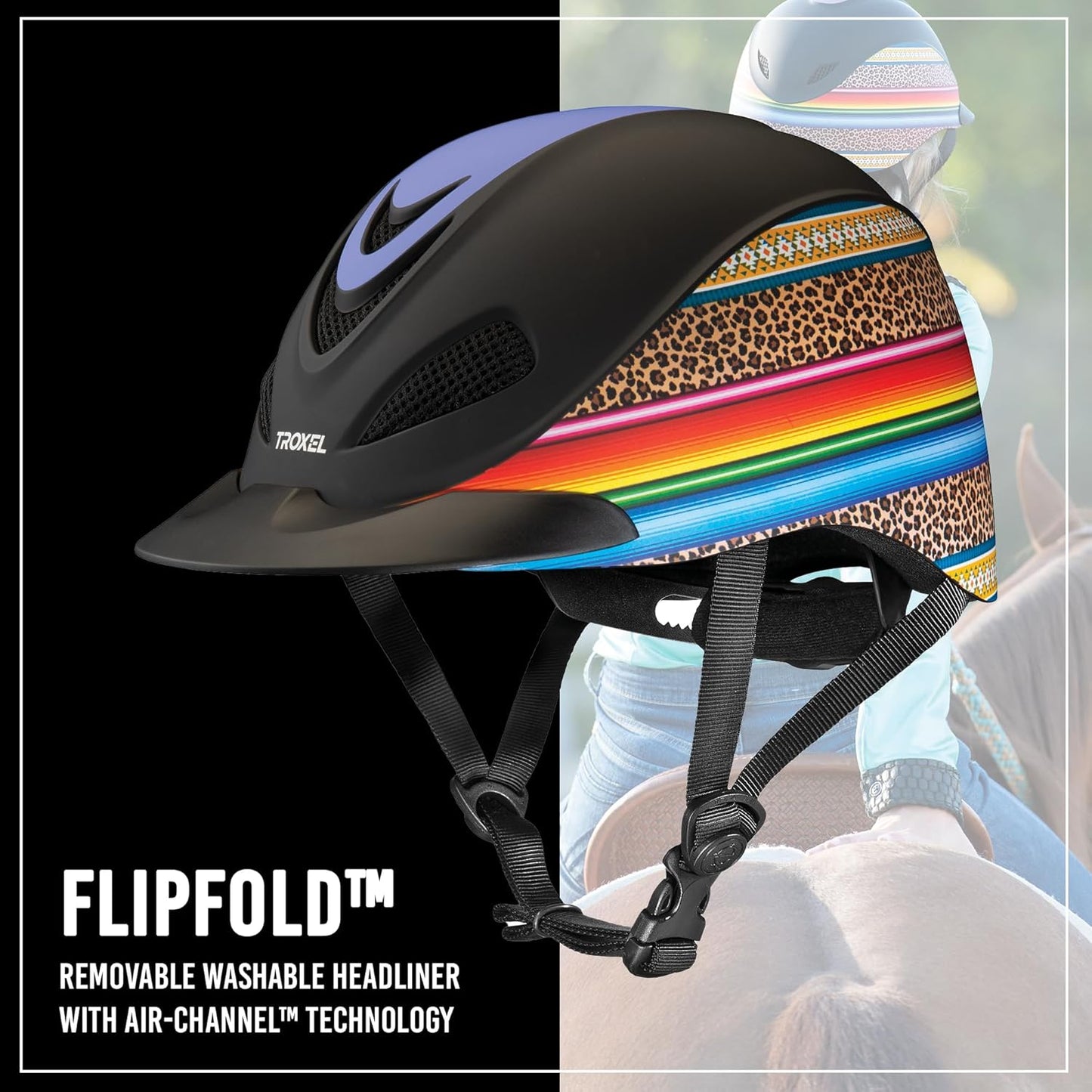 Troxel Dynasty Ultralight Horse Riding Helmet, Low-Profile, Adjustable Design, Safety Horseback Riding Gear