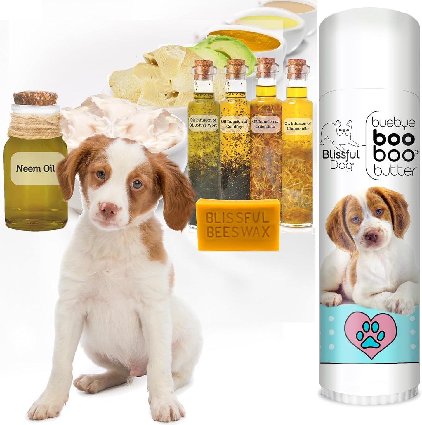 The Blissful Dog .50 oz Tube Brittany Booboo Butter
