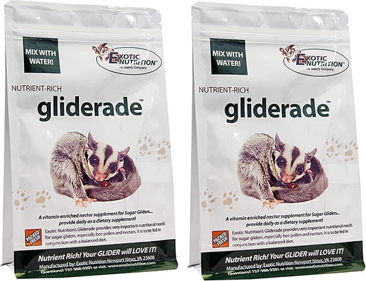 Exotic Nutrition Gliderade Nectar (3 lb.) - Vitamin-Enriched Healthy Nectar Supplement - Powdered Mix - Provides Necessary Carbohydrates for Sugar Gliders