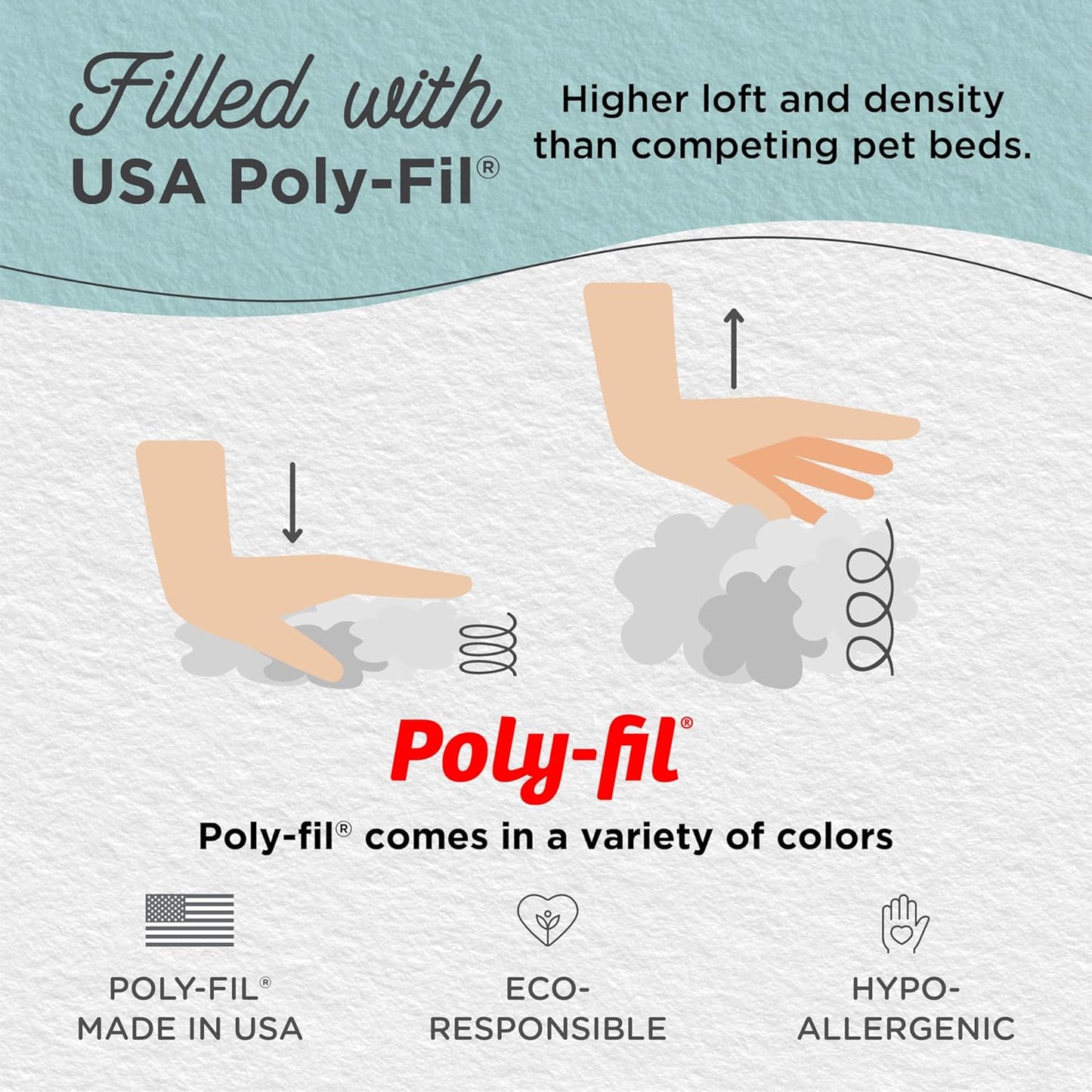 Best Friends by Sheri Original Calming Donut Dog and Cat Bed, Lux Faux Fur, Mink Dark Gray, (23in x 23in) - Anxiety Relief for Pets Up to 25 lbs