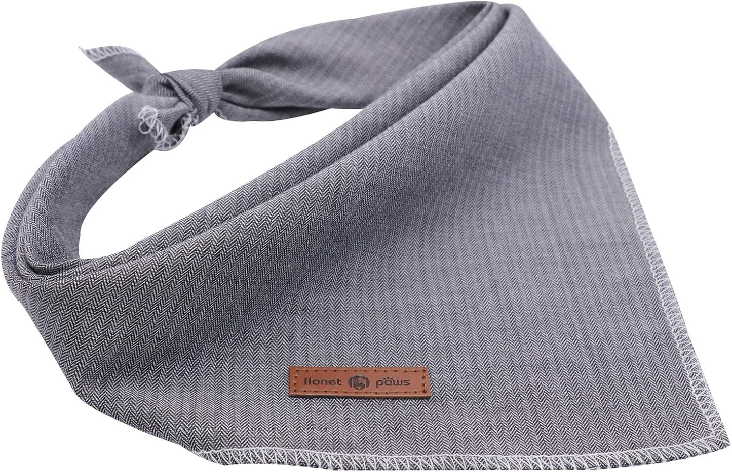 Lionet Paws Dog Bandana for Small Medium Large Dogs, Cat Dogs Kerchief Triangle Bibs Scarf for Girl or Boy