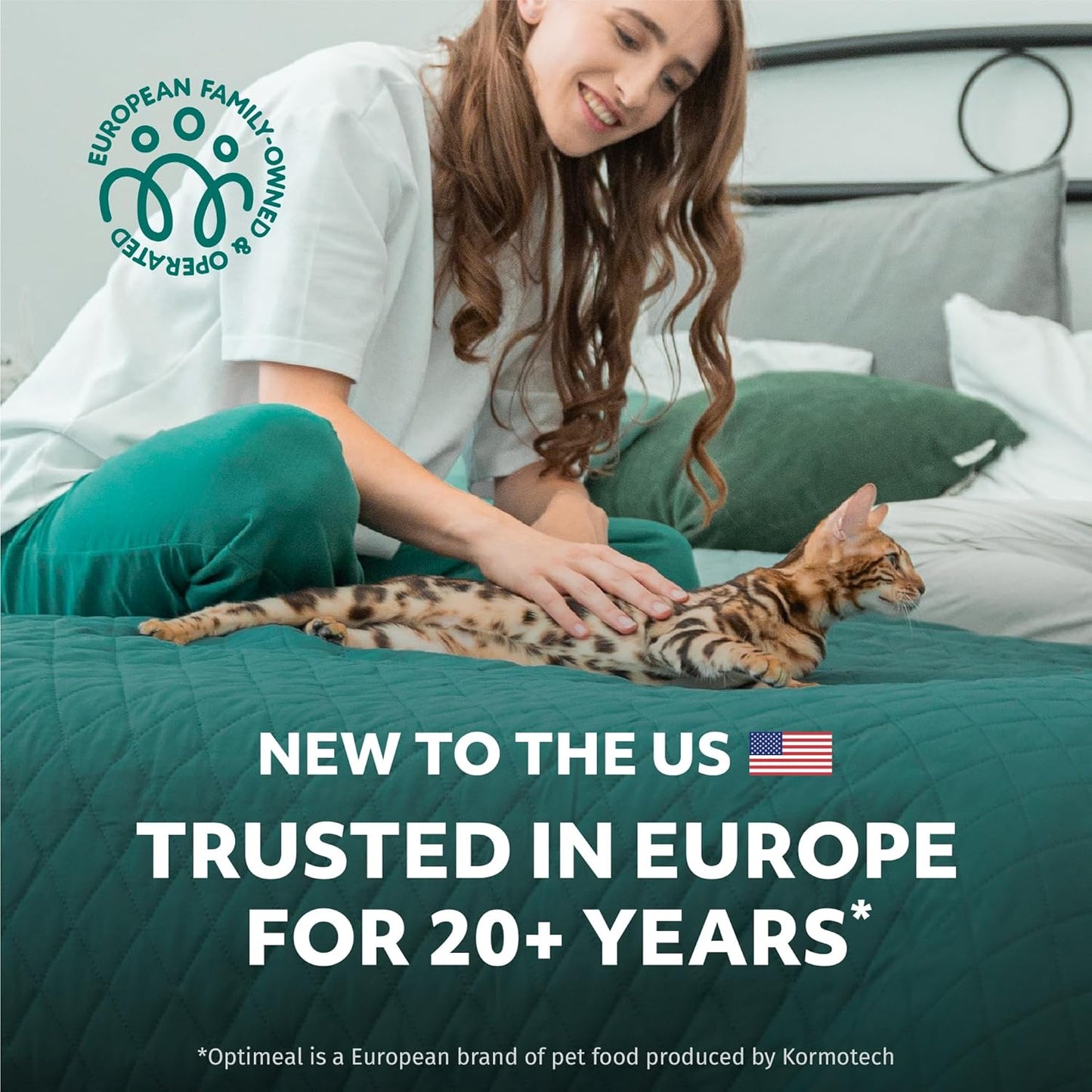 Optimeal Dry Cat Food - Healthy Balanced Nutrition for Immunity Support, Premium Nutrition Made with Natural Ingredients for Adult Cats, (8.8 lbs, Chicken & Brown Rice)