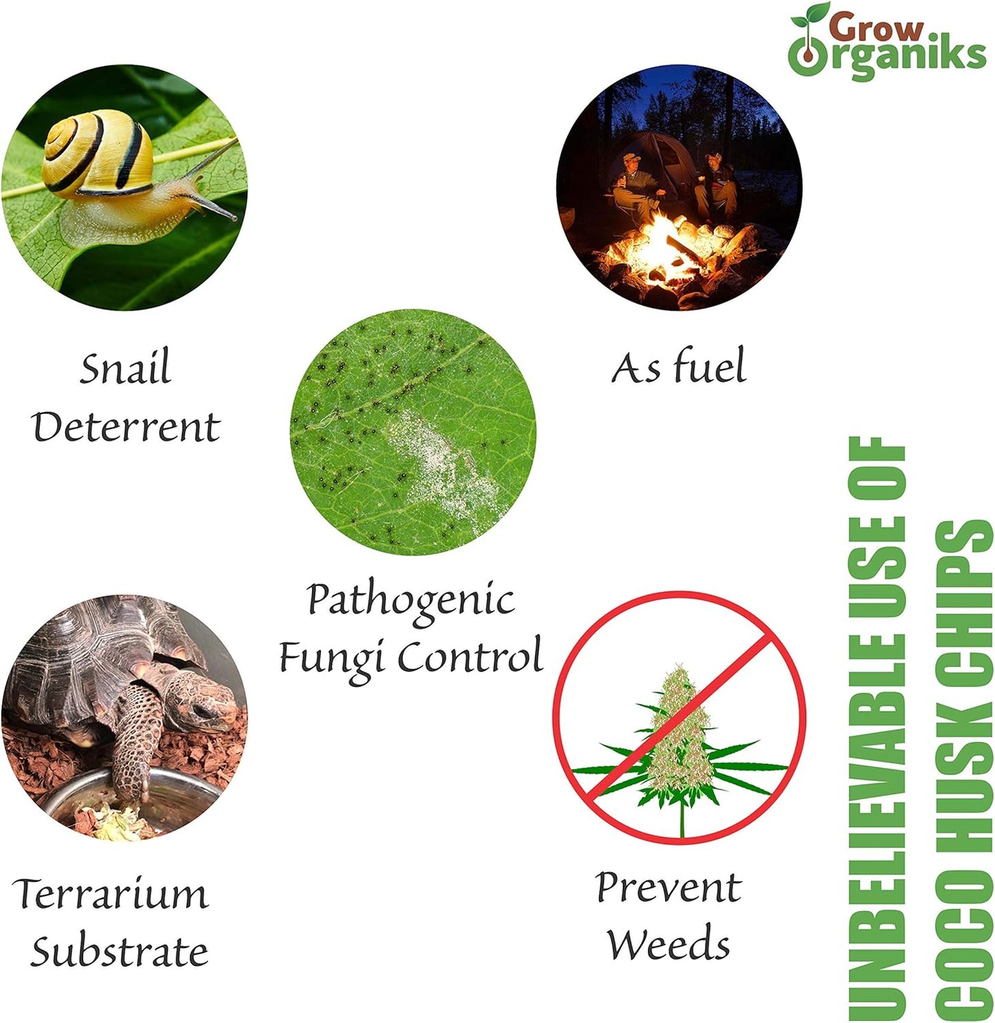 72 Quart Reptile Substrate Coconut Chip Bedding Compressed Organic Coco Husk Block for Snake Habitat, Ball Python Terrarium, Turtle Tanks, Tortoise Enclosure, Potting Soil Mix for Greenhouse