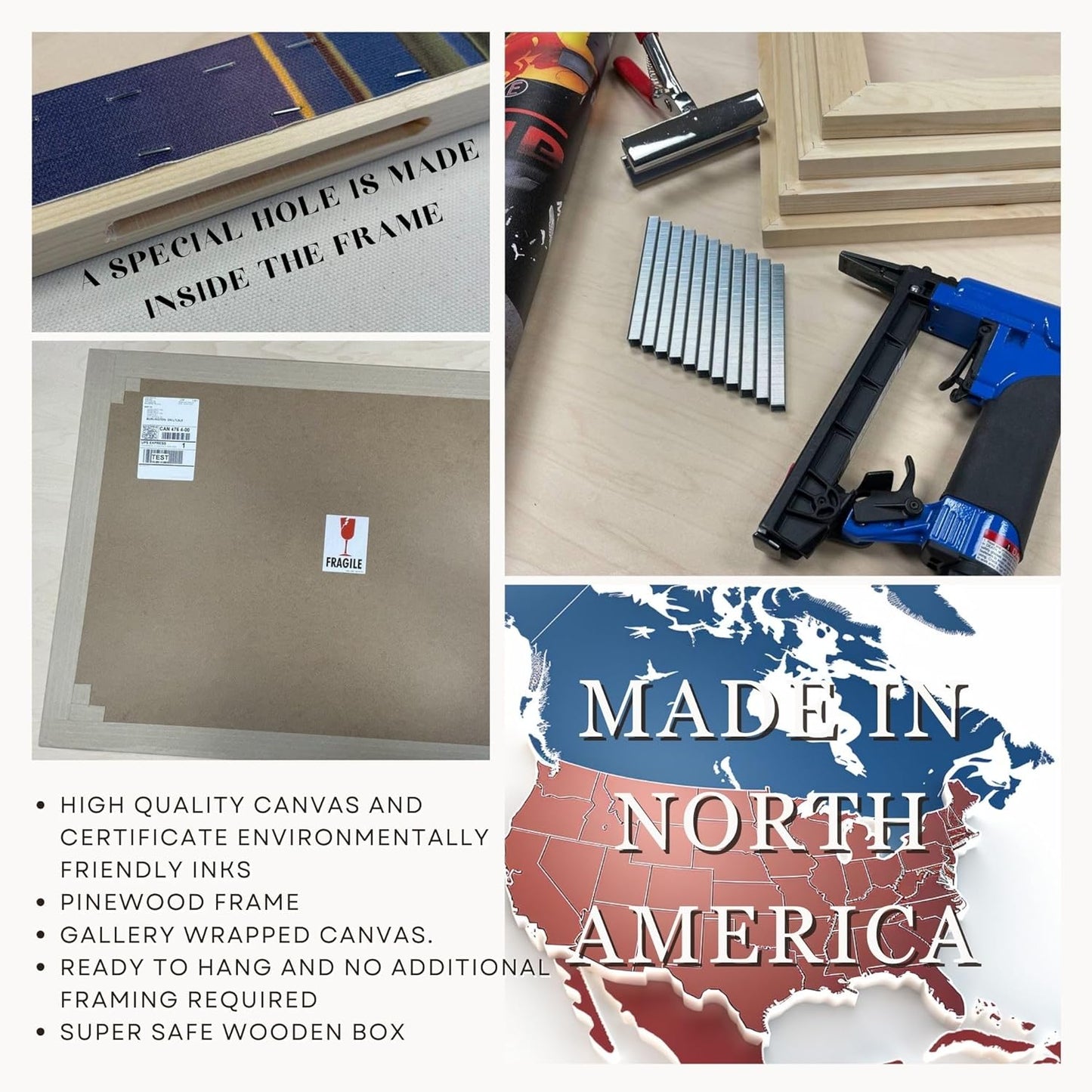 Nature Wall Art Prints - Ocean Forest Mountain Lake Canvas Landscapes - Small to Extra Large Living Room Bedroom Kitchen Bathroom Décor (Reaching for the Sky, 20L" x 30W")