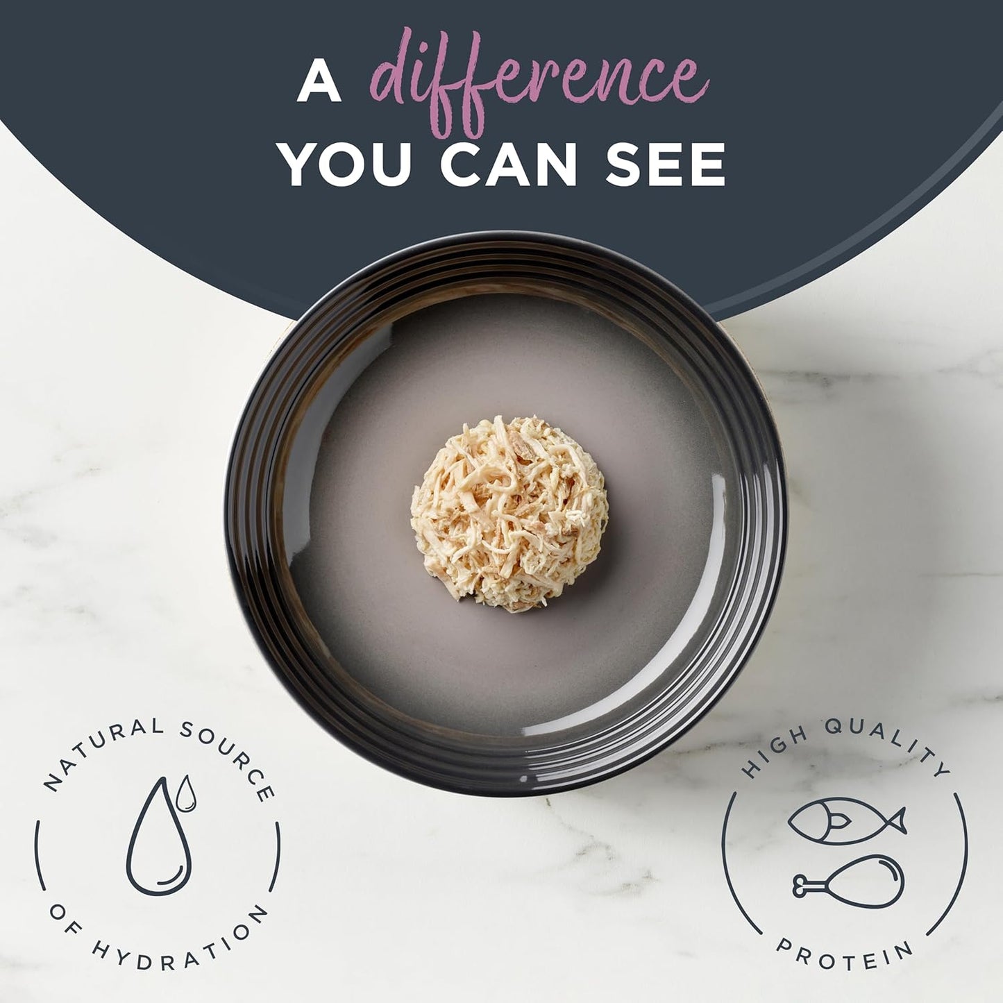 Reveal Natural Wet Cat Food, 24 Count, Grain Free, Limited Ingredient Canned Food for Cats, Chicken Breast with Duck in Broth, 2.47 oz Cans