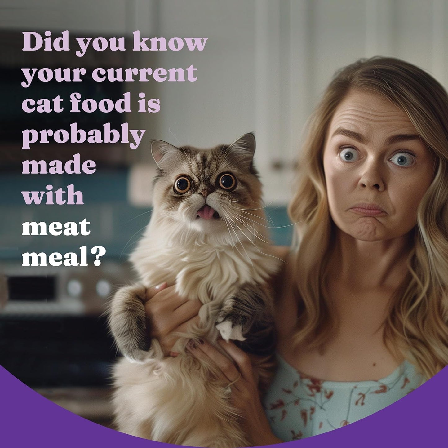 Halo Holistic Cage Free Chicken Cat Food, Healthy Grains Dry Cat Food, Complete Digestive Health, Kibble for Adult Cats, 3 lb Bag