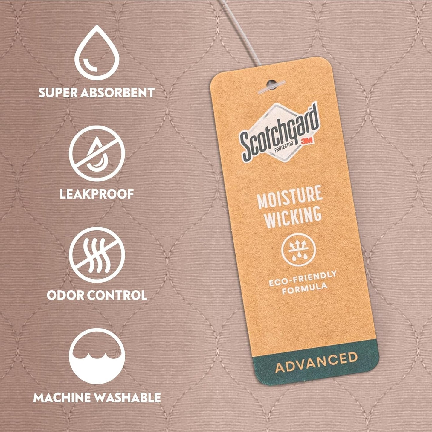 Paw Inspired Round Washable Pee Pads for Dogs (2 Pack), Reusable Puppy Pads for Potty Training, Whelping, Waterproof Mat, Leakproof, Non-Slip Liners (29 Inch, Pack of 2)