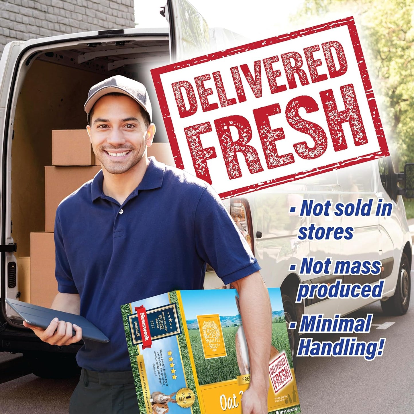 Small Pet Select Oat Hay Pet Food, 20 Lb.