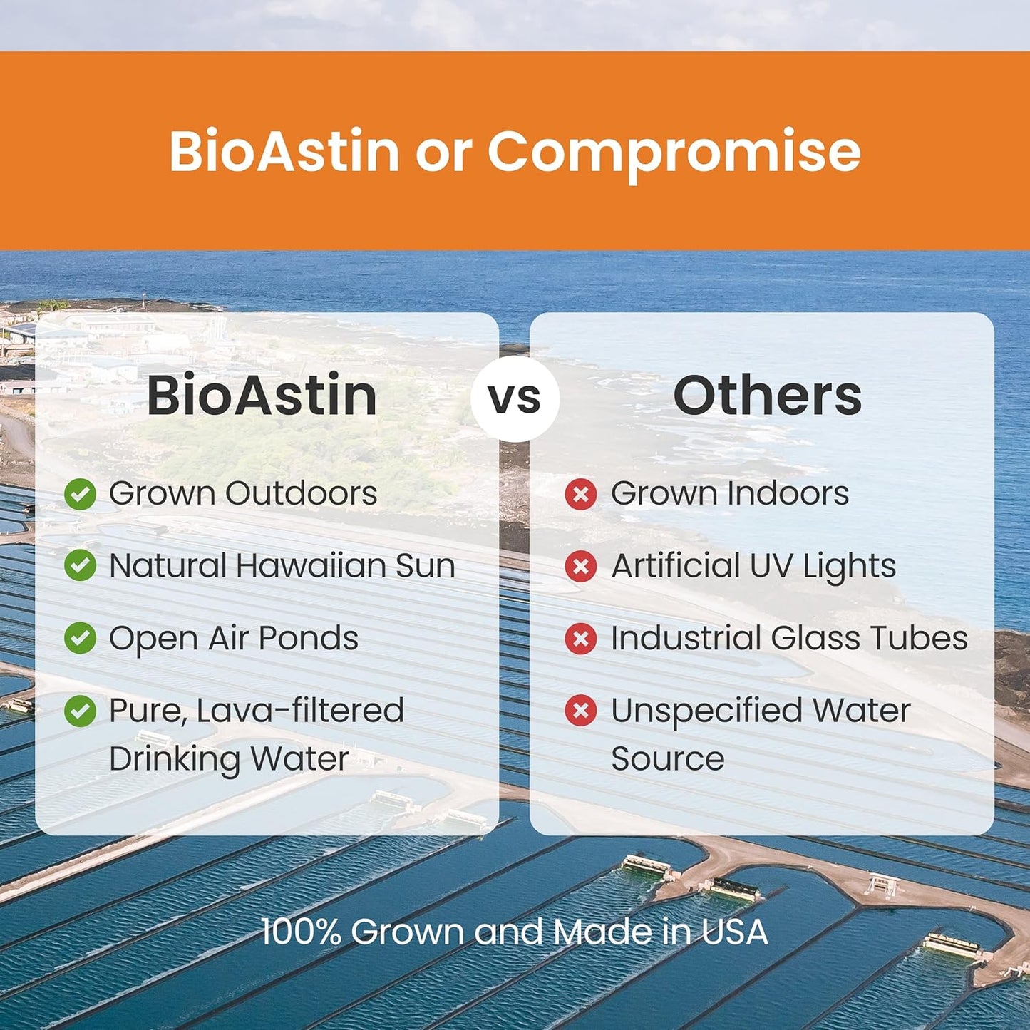 Nutrex Hawaii BioAstin Hawaiian Astaxanthin - 12mg, 50 Softgels - Farm-Direct Premium Antioxidant Supplement to Support Eye, Skin, Joint & Immune System Health - Non-GMO & Gluten-Free