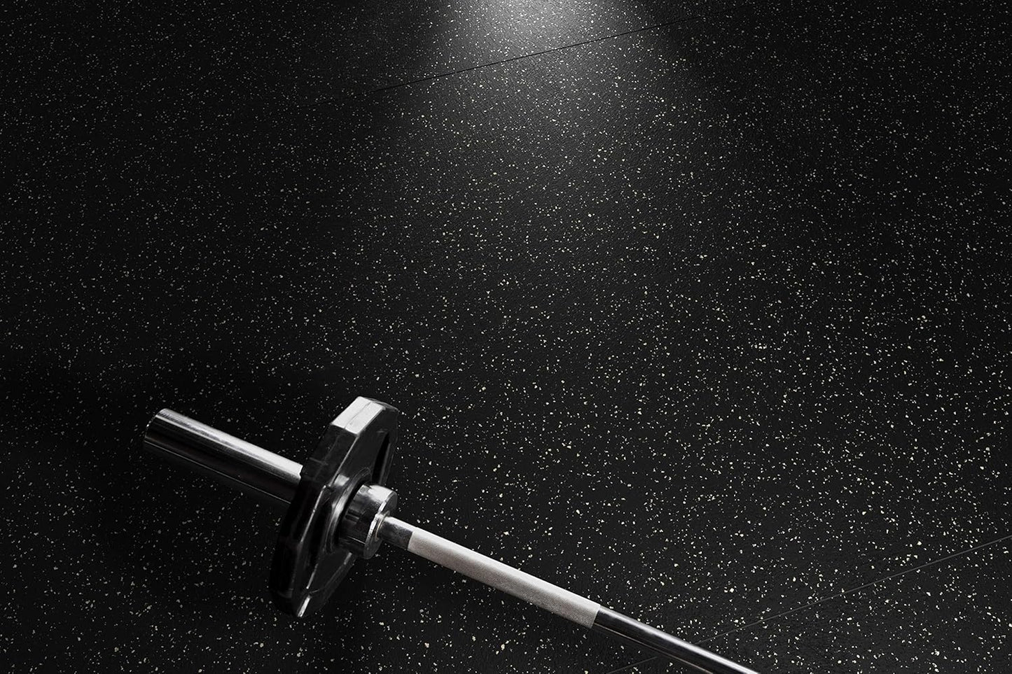 Playsafer Genaflex Rubber Gym Floor Mat, Heavy Duty Commercial Protective Gym Flooring Roll - 8mm Thick (10% Red, 4' X 15')